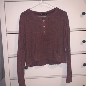 Abercrombie and Fitch Sweater Button Down